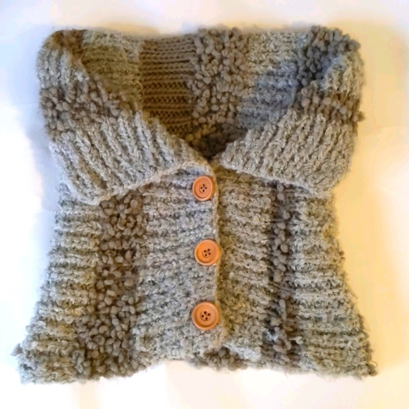 Light gray neck scarf - Picture 1 of 3